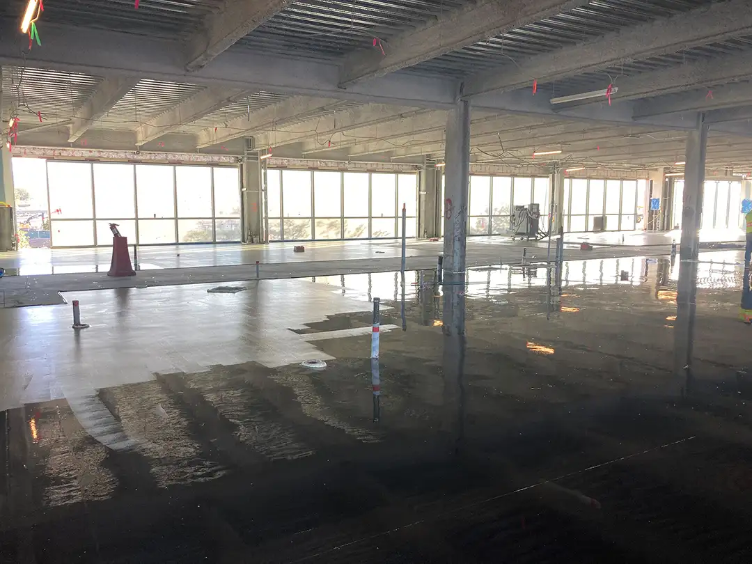 MoistureMitigation01 Commercial Flooring installation | Christian Brothers Flooring & Interiors