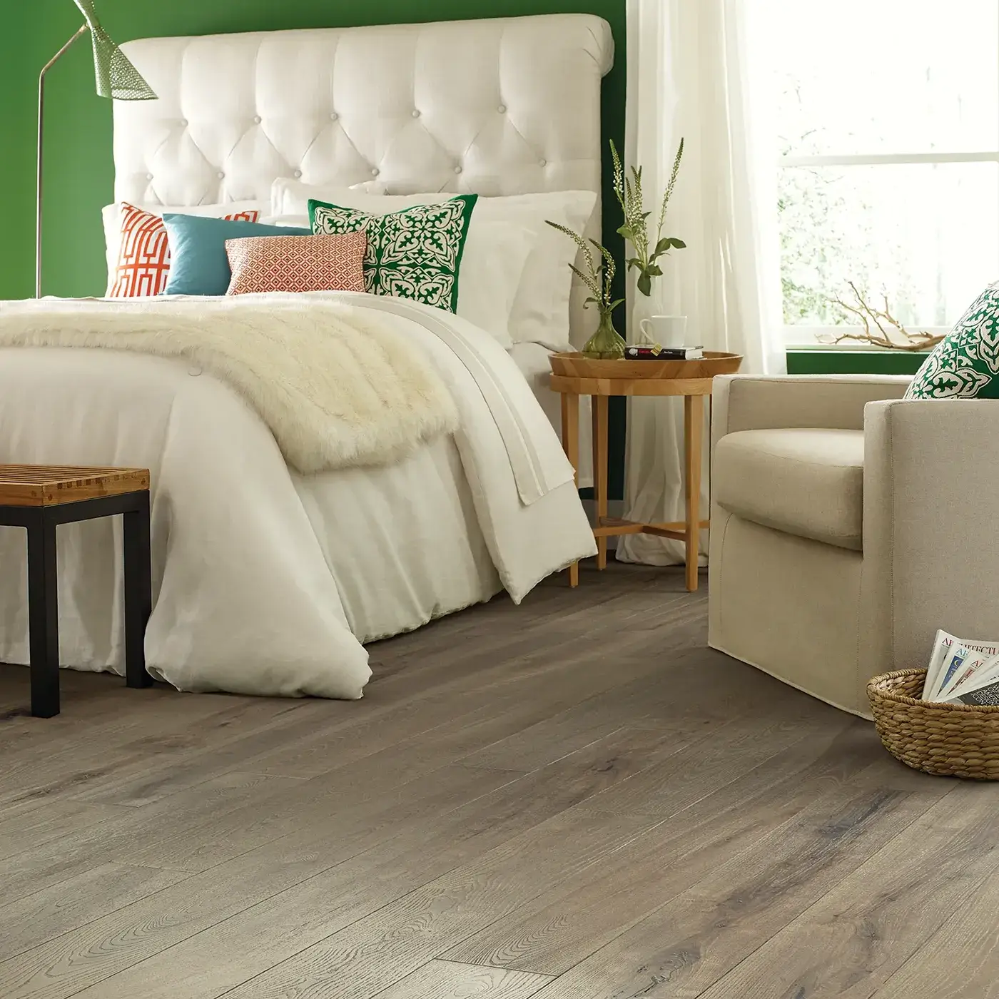 Bedroom Hardwood | Christian Brothers Flooring & Interiors