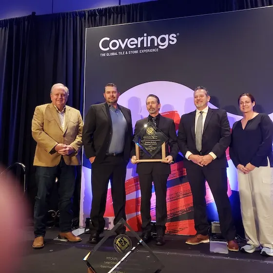 NTCA Award | Christian Brothers Flooring & Interiors